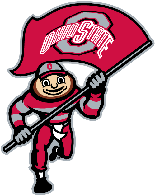 Ohio State Buckeyes 2003-Pres Mascot Logo v10 diy DTF decal sticker